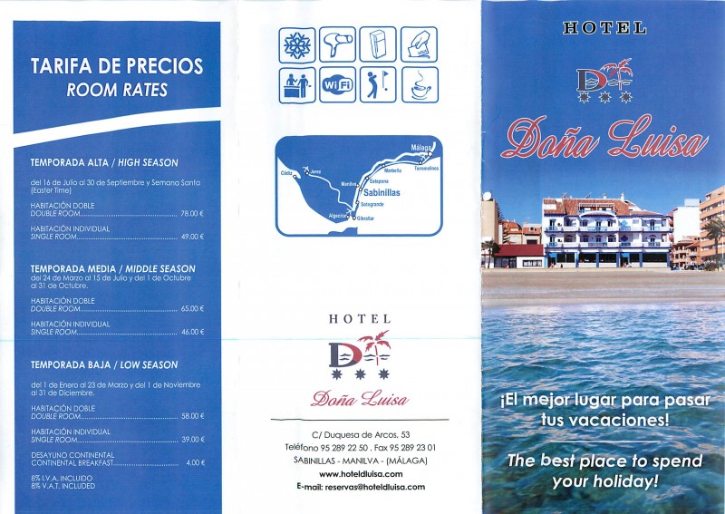 hotel-dona-luisa-sabinillas-flyer